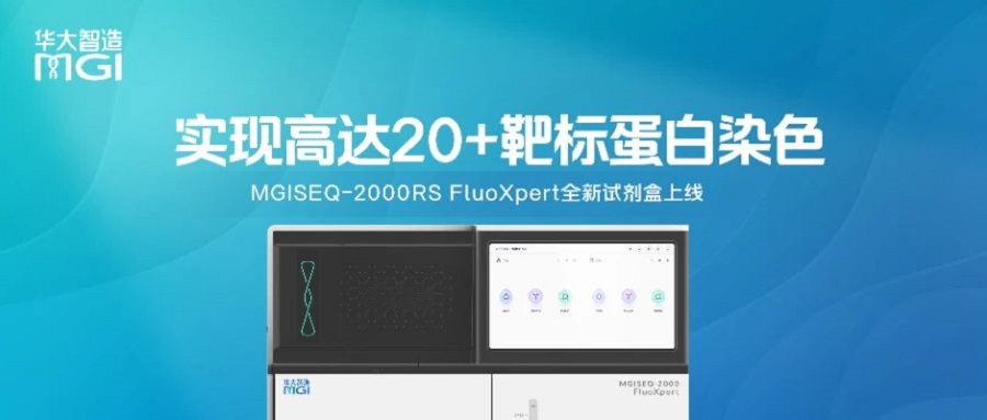 MGISEQ-2000RS FluoXpert全新试剂盒上线，实现高达20+靶标蛋白染色